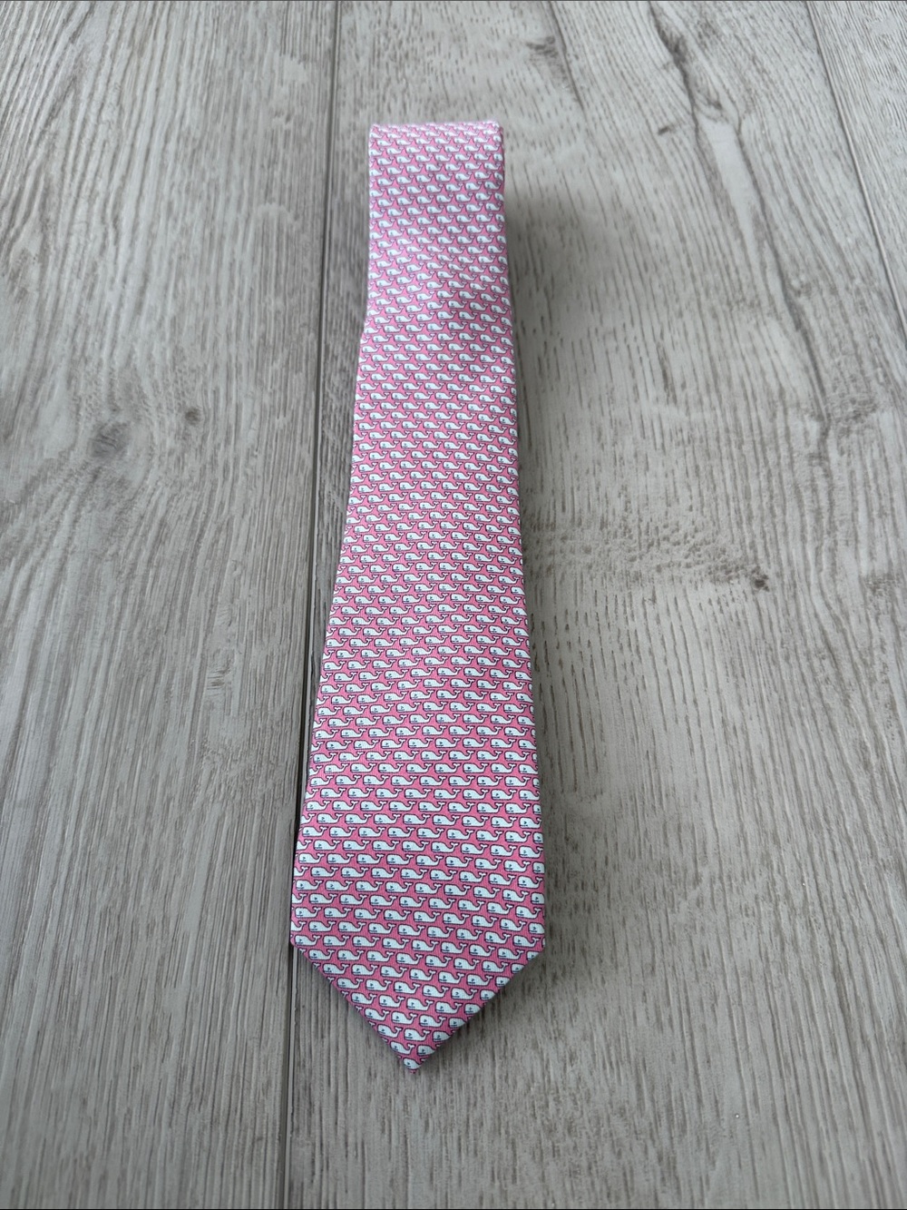 Men's Pink Patterned Silk Tie - Classic Dress Tie